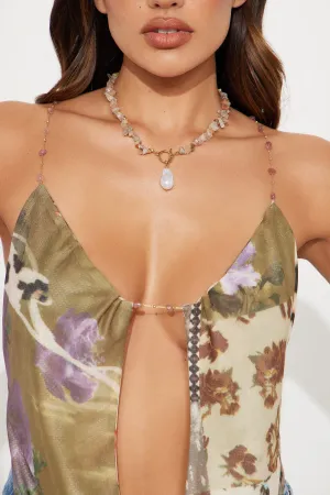 Beaded Bliss Necklace - Ivory/combo