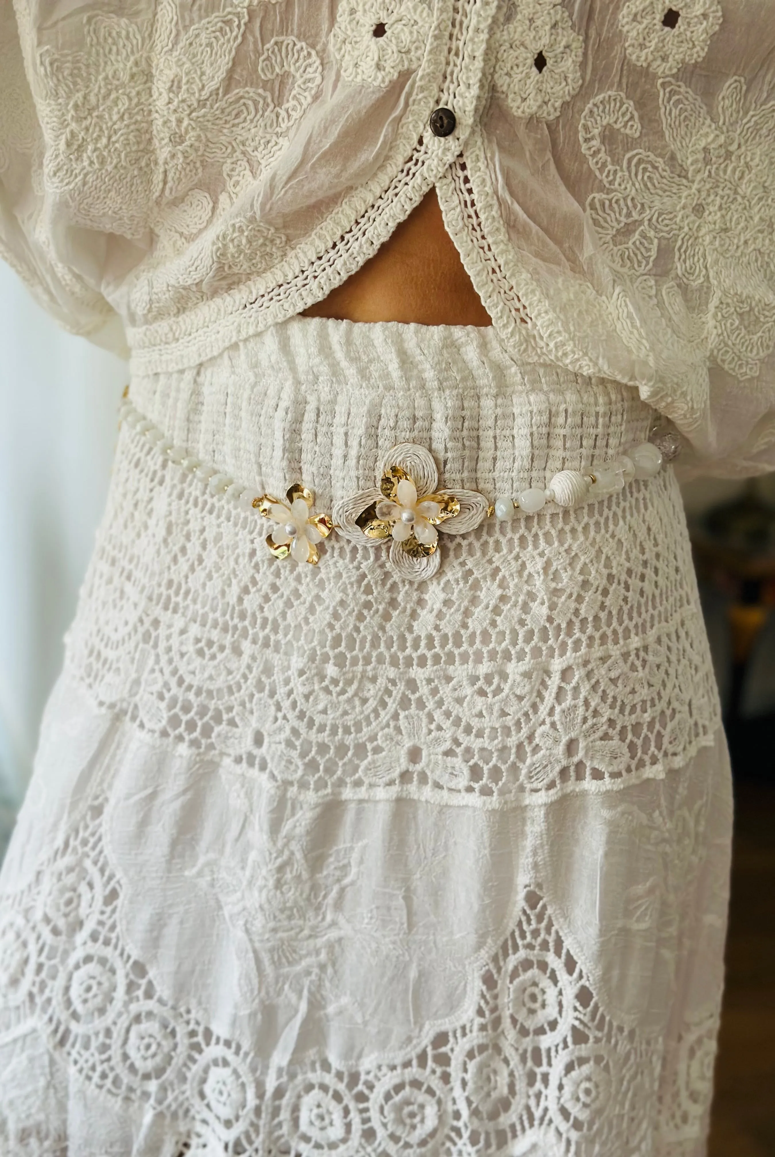 Beaded Chain Belt