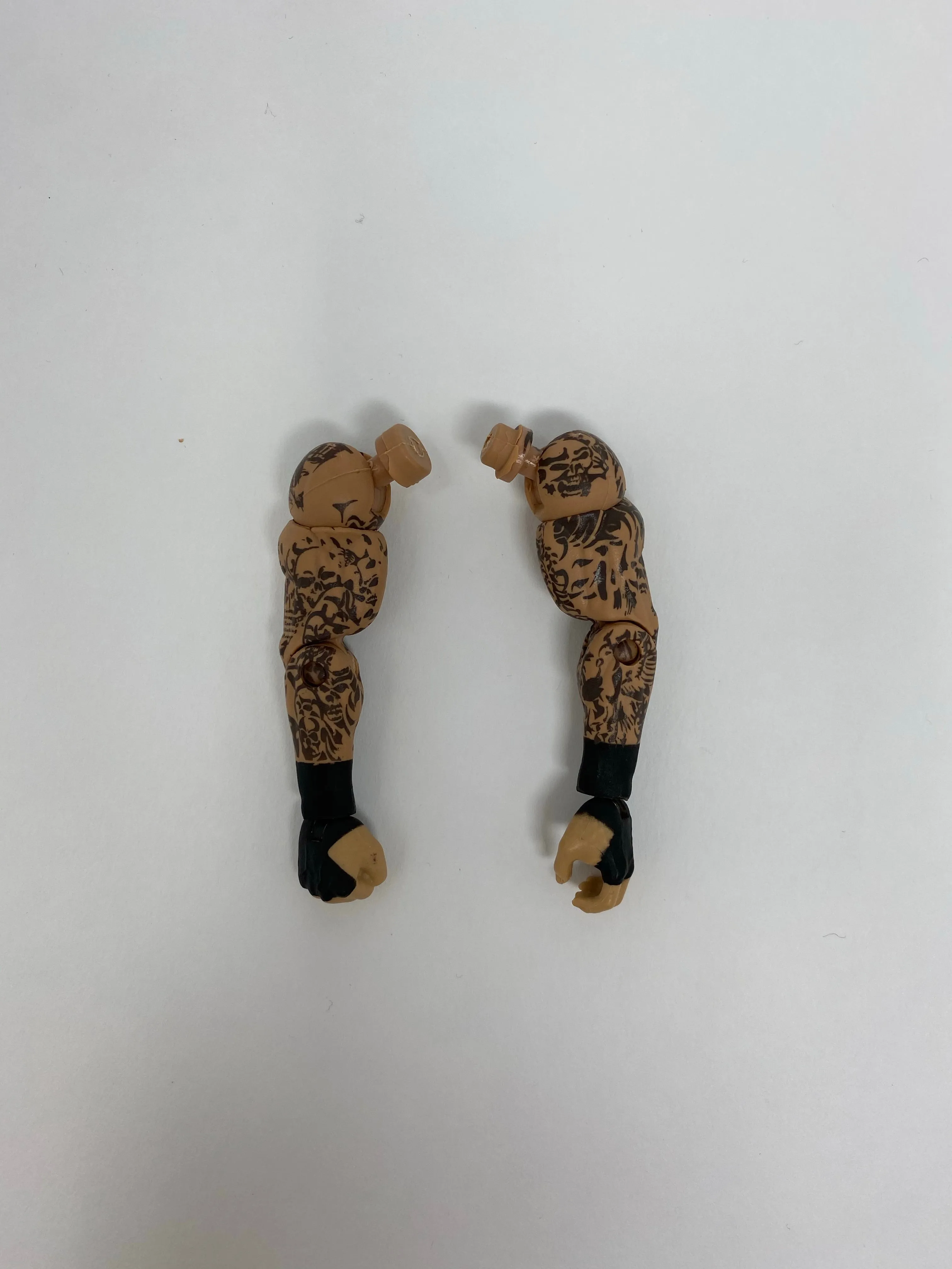 Black Wrist Tape with Full Sleeve Tattoo