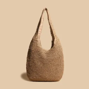 Fashion Canberra I Paige Woven Beach Tote
