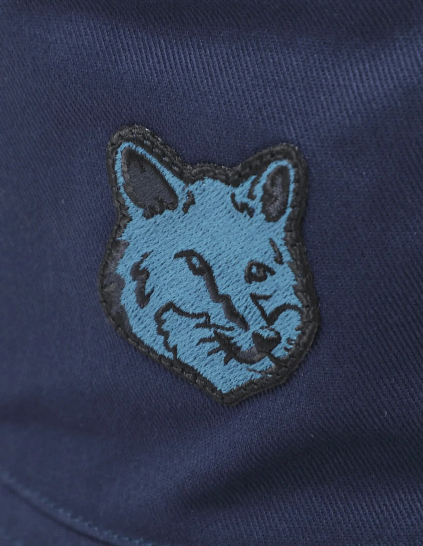 Fox Head Patch Bucket Hat Ink Blue