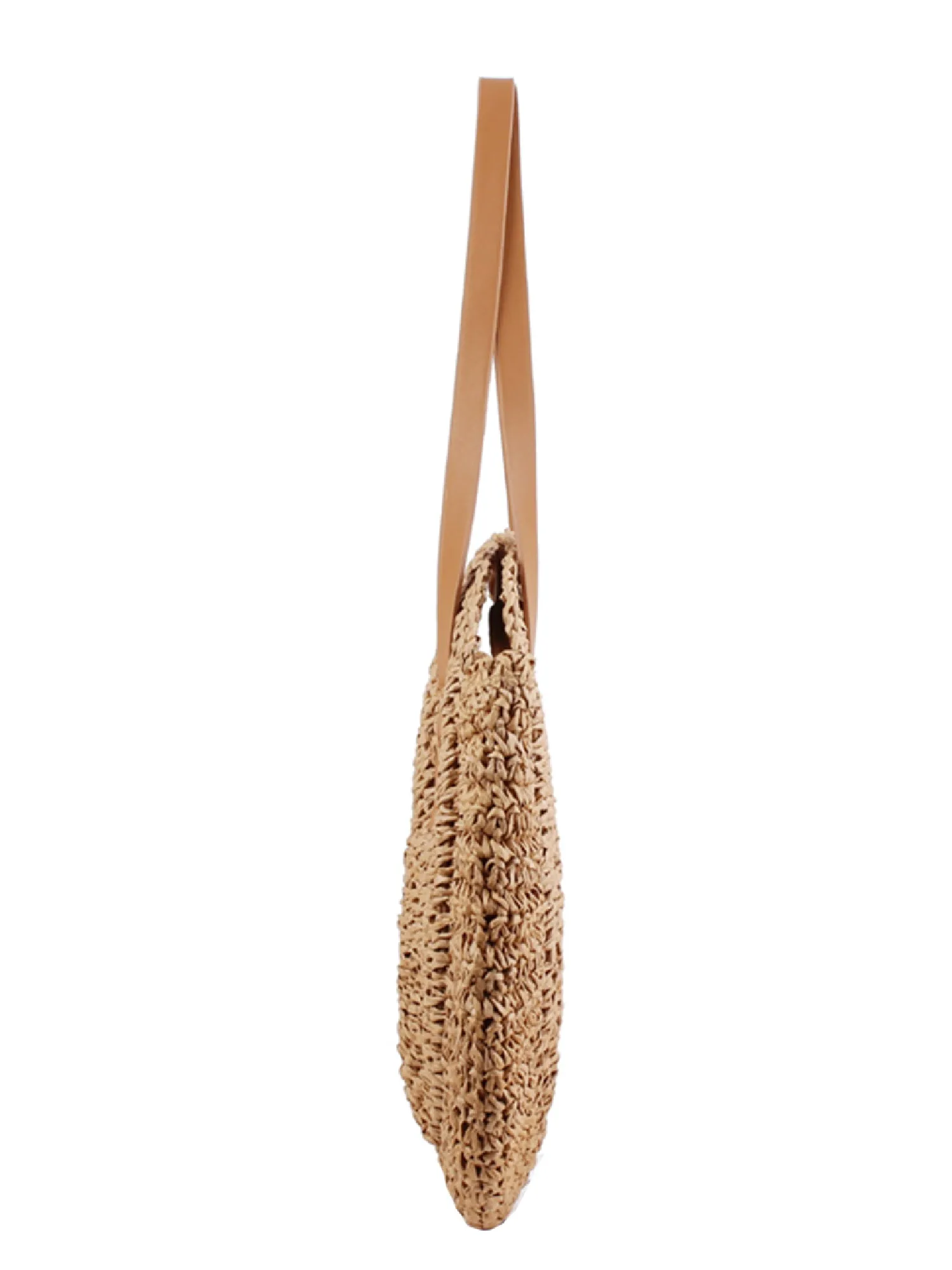 'Jessica' Rattan Round Oversized Beach Tote Bag (5 Styles)