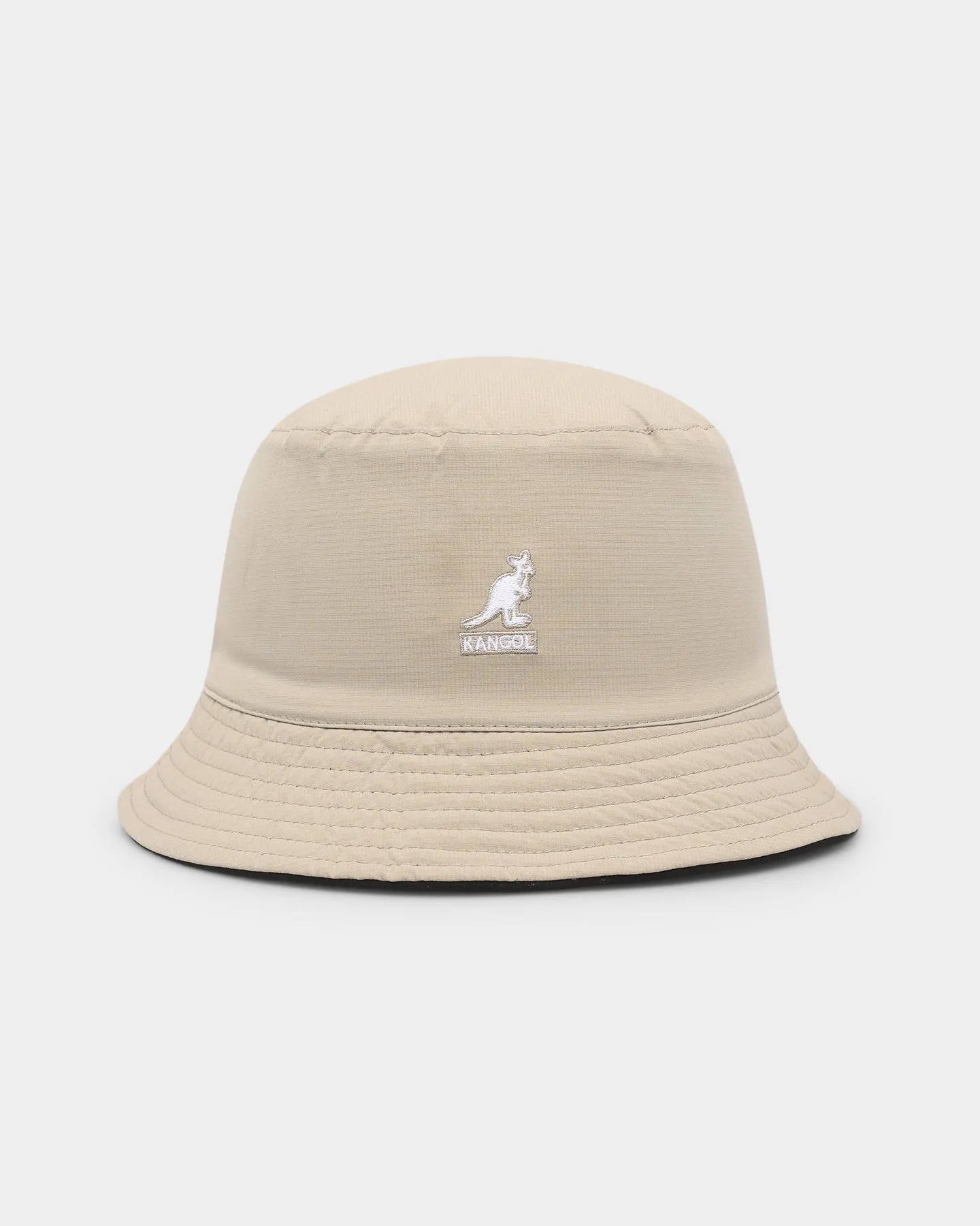 Kangol Club Reversible Bucket Hat Black/Tan