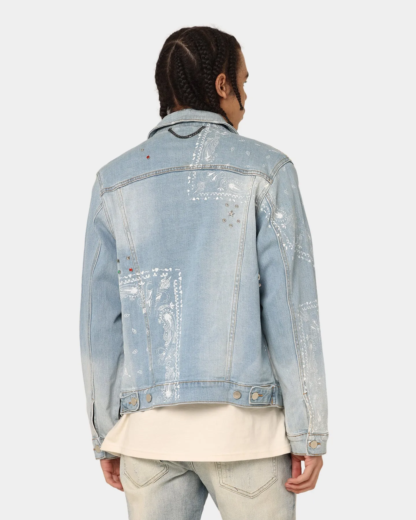 Lifted Anchors Kingdom Denim Jacket Blue