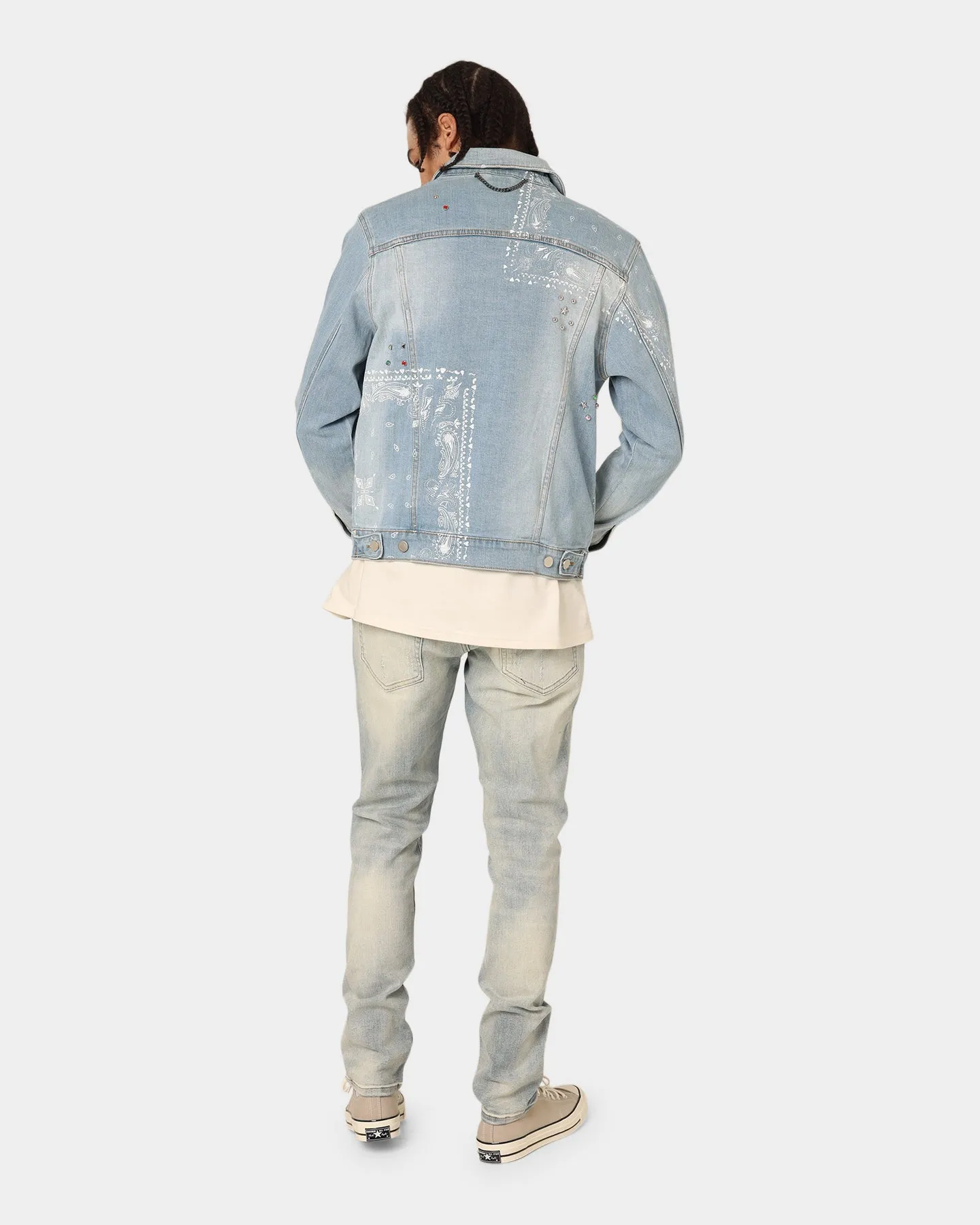Lifted Anchors Kingdom Denim Jacket Blue