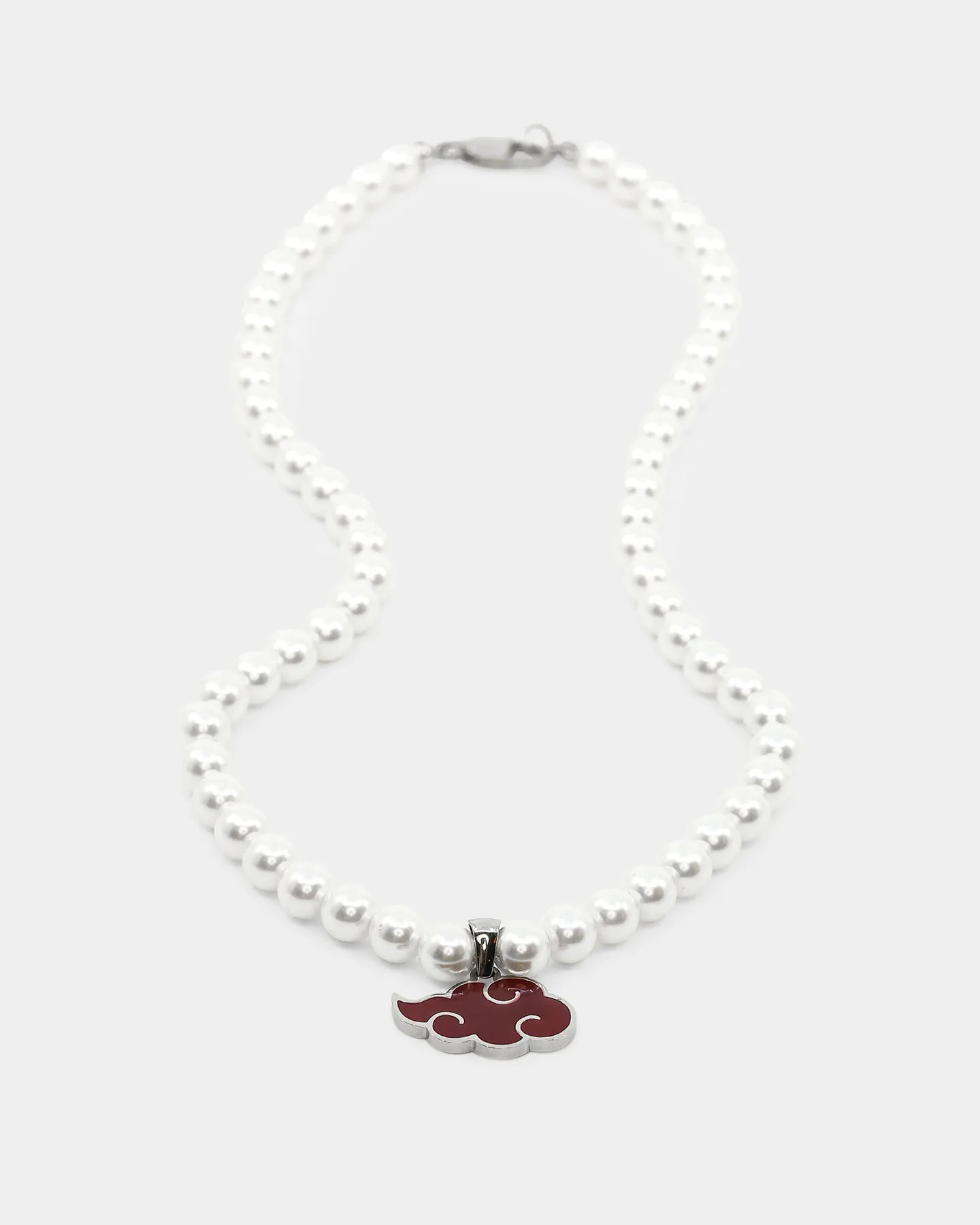 Loiter X Naruto Akatsuki Pearl Chain Red/White