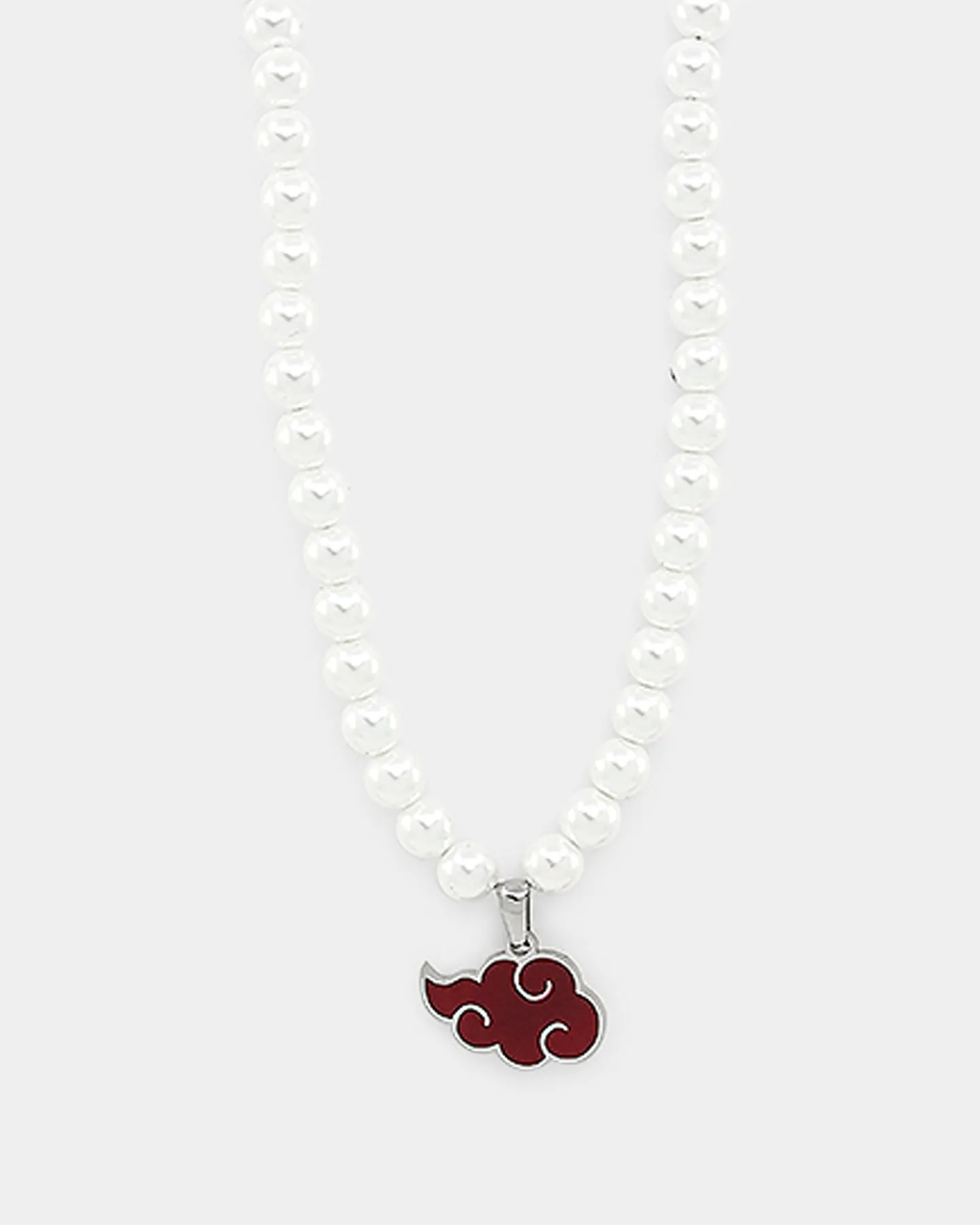 Loiter X Naruto Akatsuki Pearl Chain Red/White