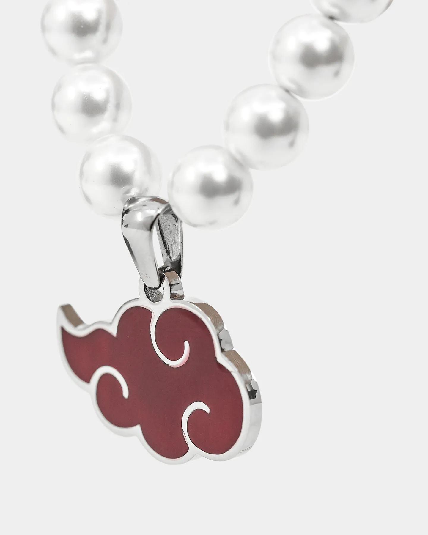 Loiter X Naruto Akatsuki Pearl Chain Red/White