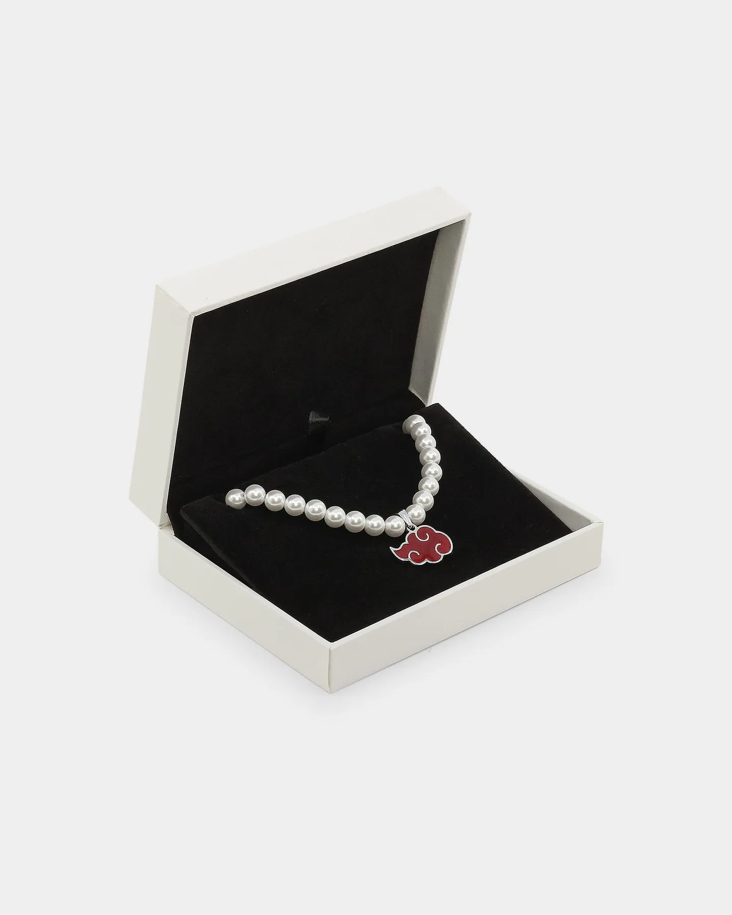 Loiter X Naruto Akatsuki Pearl Chain Red/White