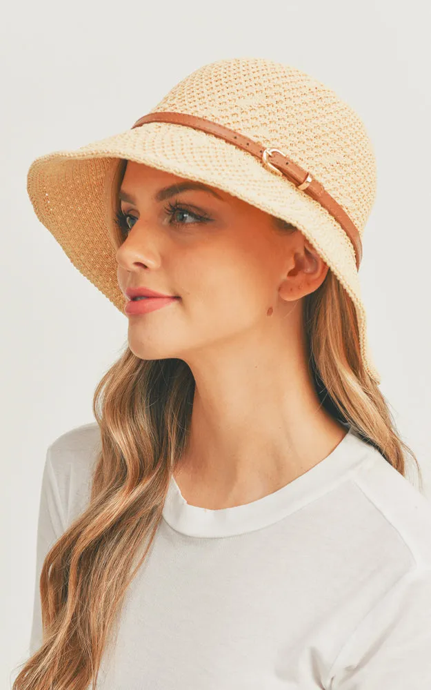 MH0099 Crochet Pattern Bucket Hat w/Band
