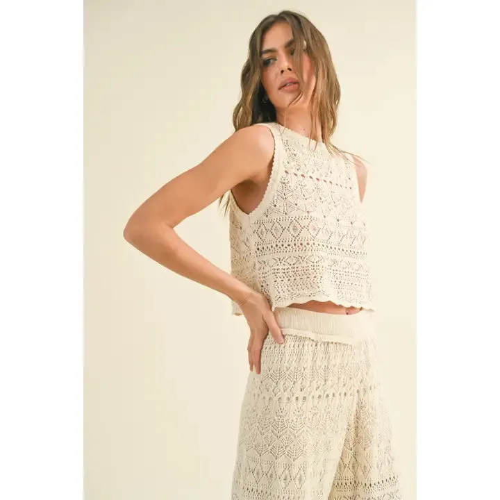 NB Crochet Pattern Back Button Top