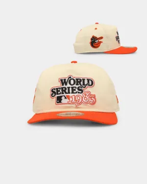 New Era Baltimore Orioles 'World Series 1983' Golfer Snapback Chrome White/Original Team Colours