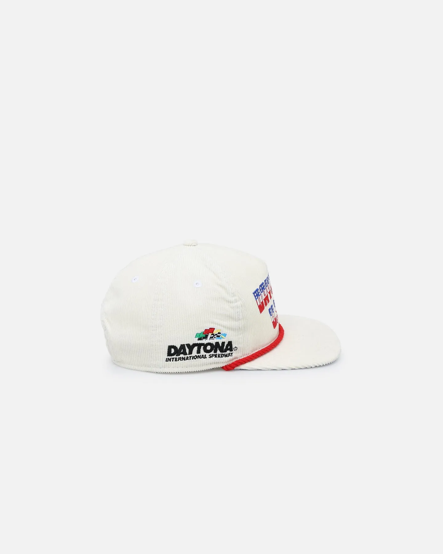 New Era Daytona USA 'Nascar Sponsor Golfer Collection' Corduroy Golfer Snapback Chrome