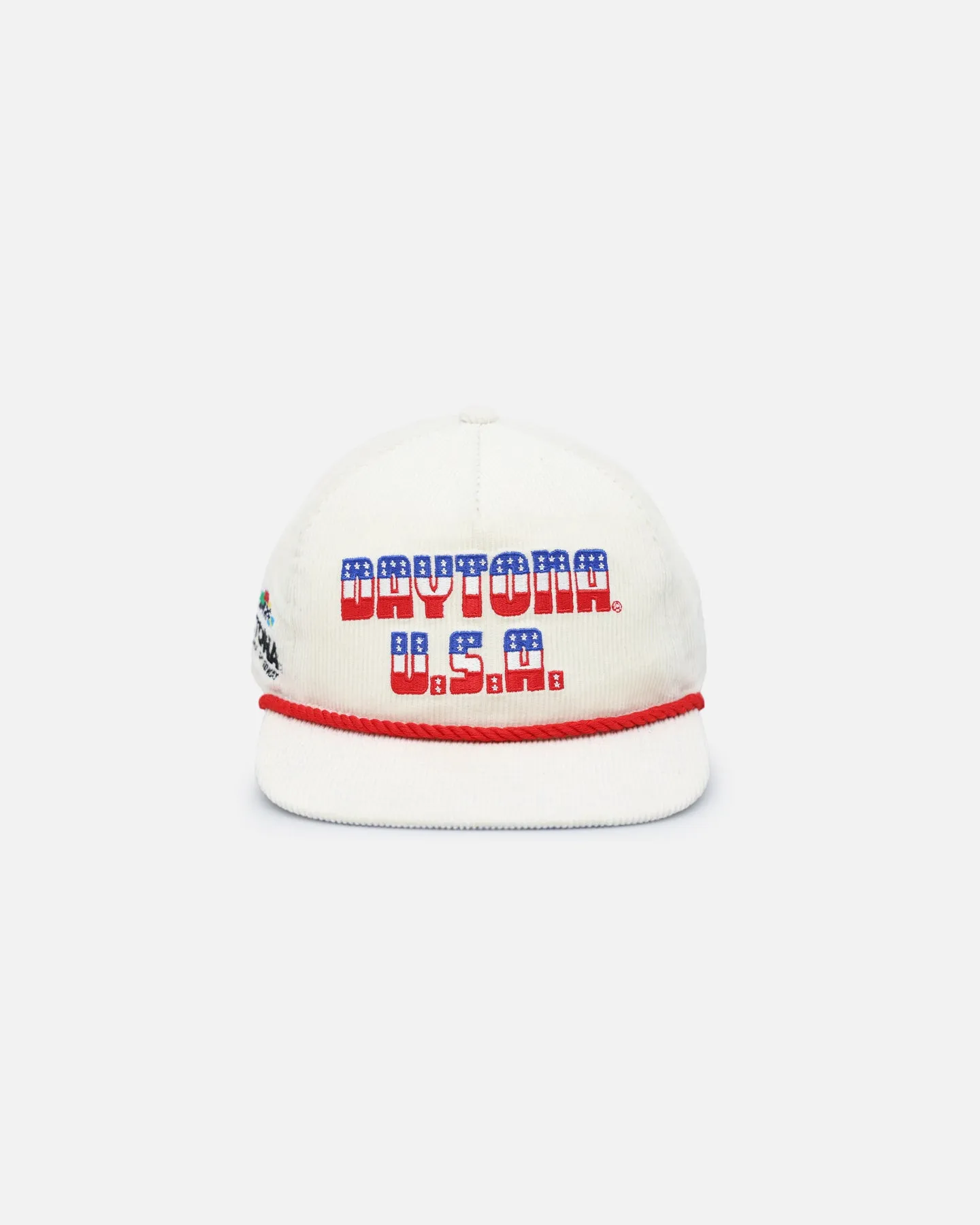New Era Daytona USA 'Nascar Sponsor Golfer Collection' Corduroy Golfer Snapback Chrome