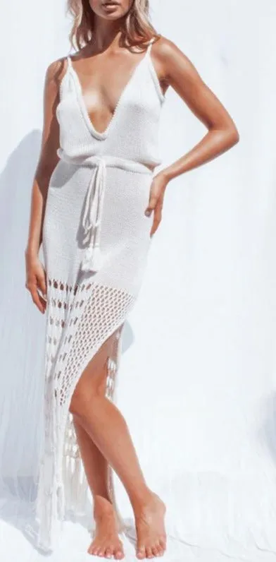 SHORE THING CROCHET BEACH DRESS