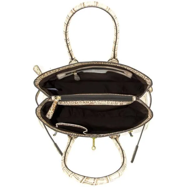 Smith & Wesson Leather Croc Handbag