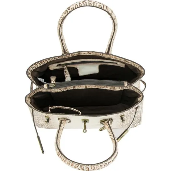 Smith & Wesson Leather Croc Handbag