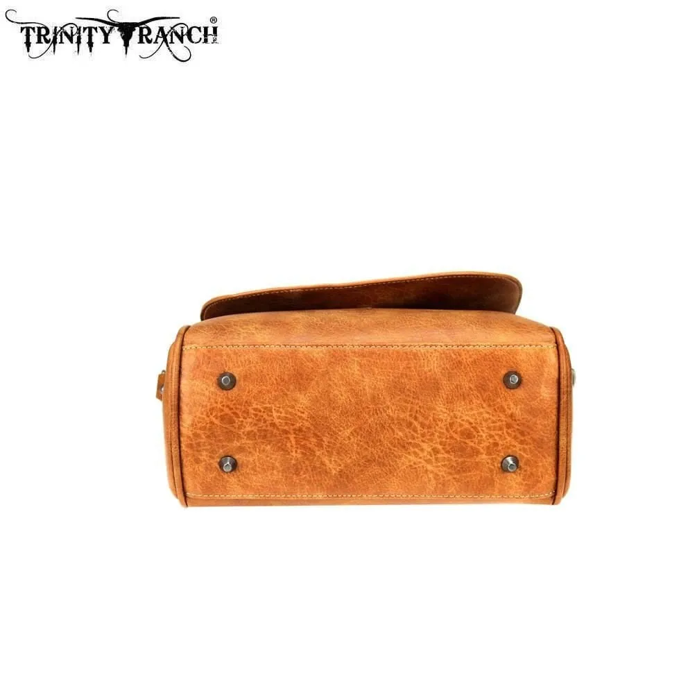 Tooled Leather Handbag