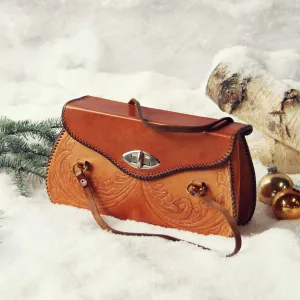 Vintage Forest Flower Tote